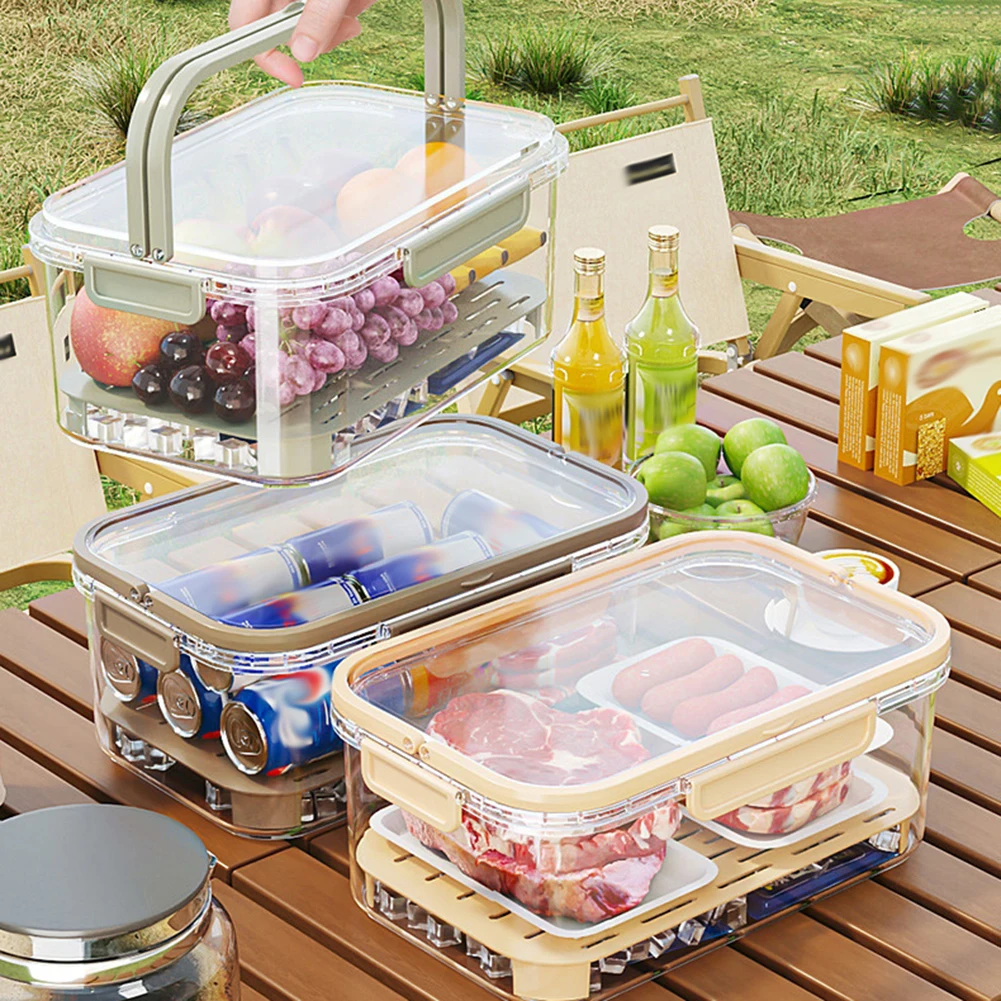 Conteneur de stockage des alim - Outdoor Camping Storage Box avis et prix