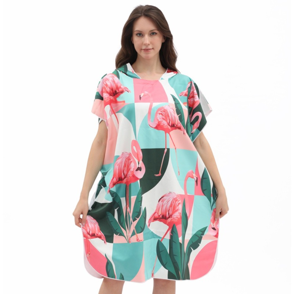 Peignoir Femme Flamant Rose 31 - Camp Towel Microfiber avis et prix