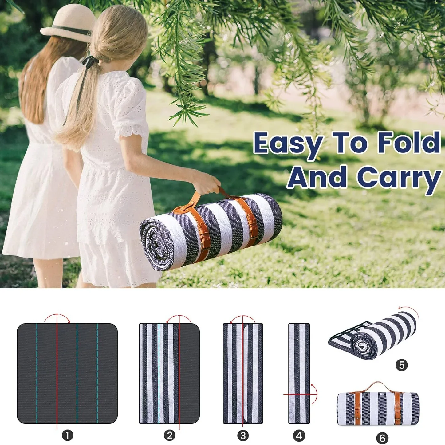 Tapis de plage extra large, im - Outdoor Camping Mats Large avis et prix