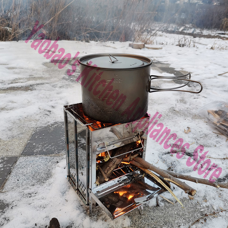 Réchaud à bois démontable et p - Cooking Outdoor Camping avis et prix