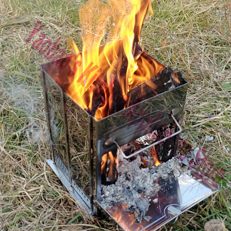 Réchaud à bois démontable et p - Cooking Outdoor Camping avis et prix
