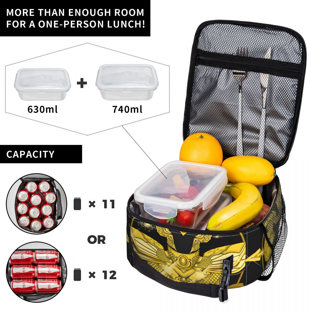 Sac à déjeuner isotherme perso - Outdoor Camping Anime avis et prix
