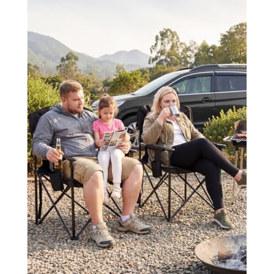 Chaise de camping d'extérieur  - Outdoor Oversized Camping Chair avis et prix