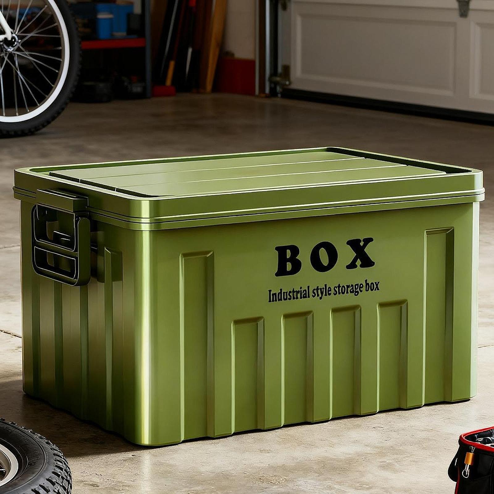 Grand bac de rangement en plas - Outdoor Camping Storage Box avis et prix