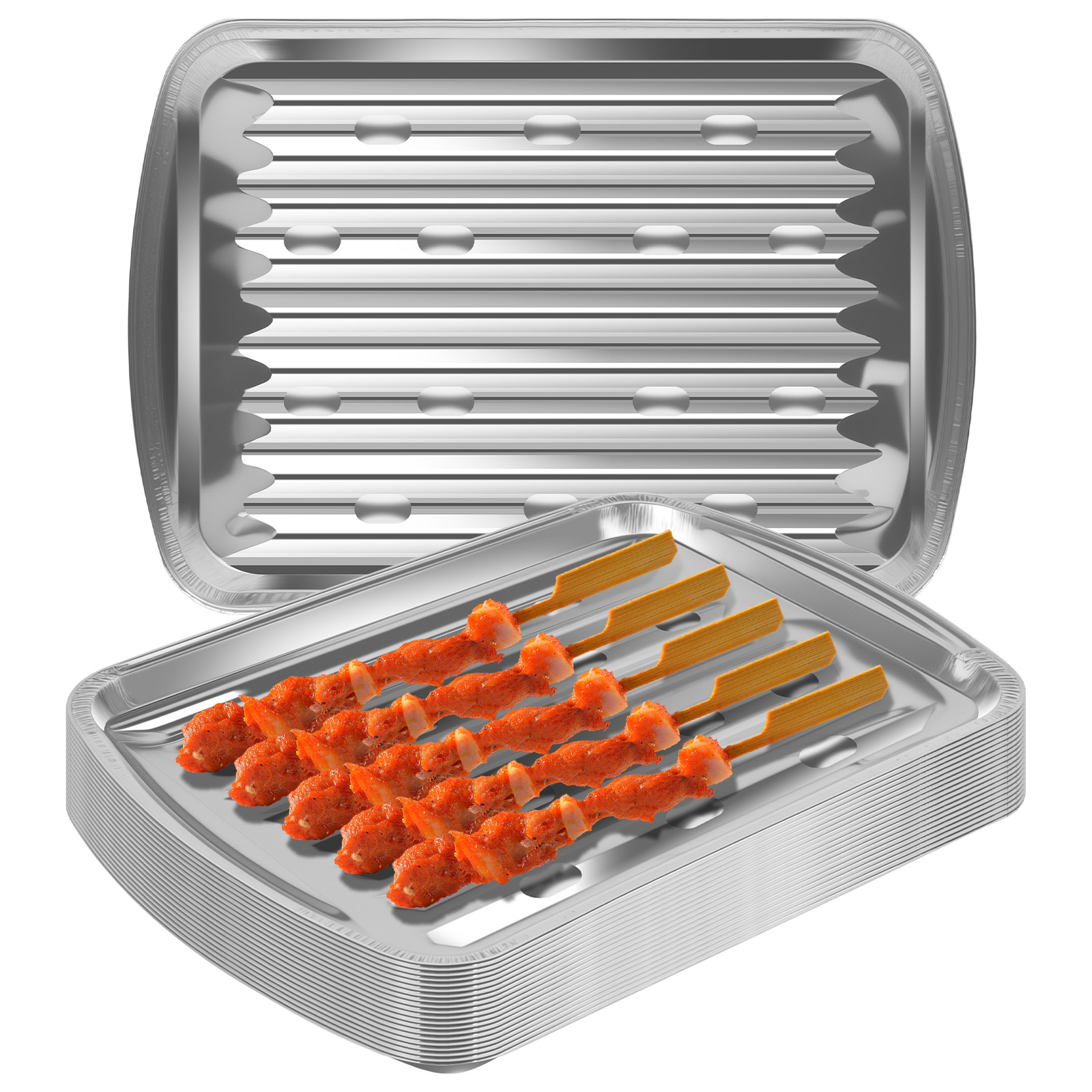 Plateaux en papier d'aluminium - Cooking Outdoor Camping avis et prix