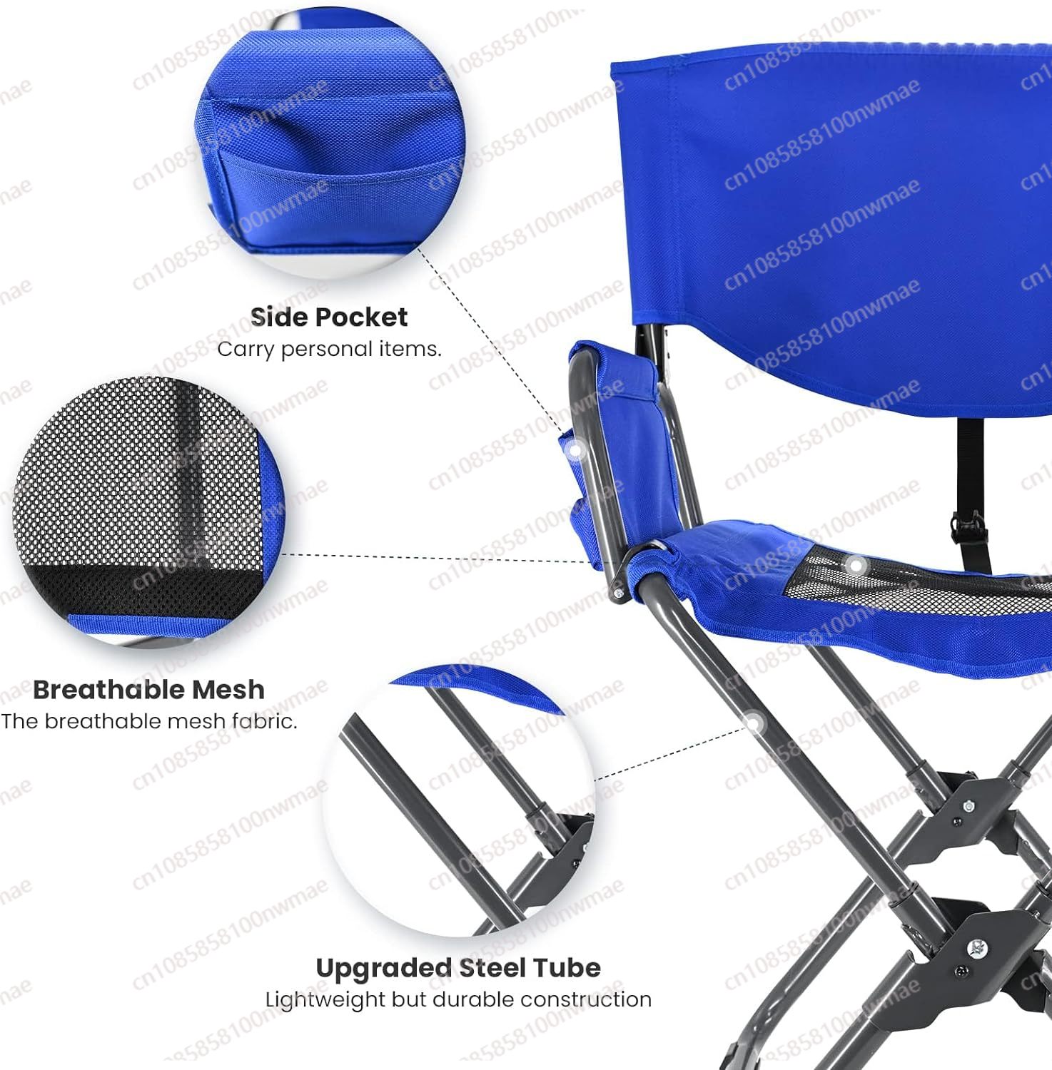 Chaise de camping pliante port - Outdoor Oversized Camping Chair avis et prix