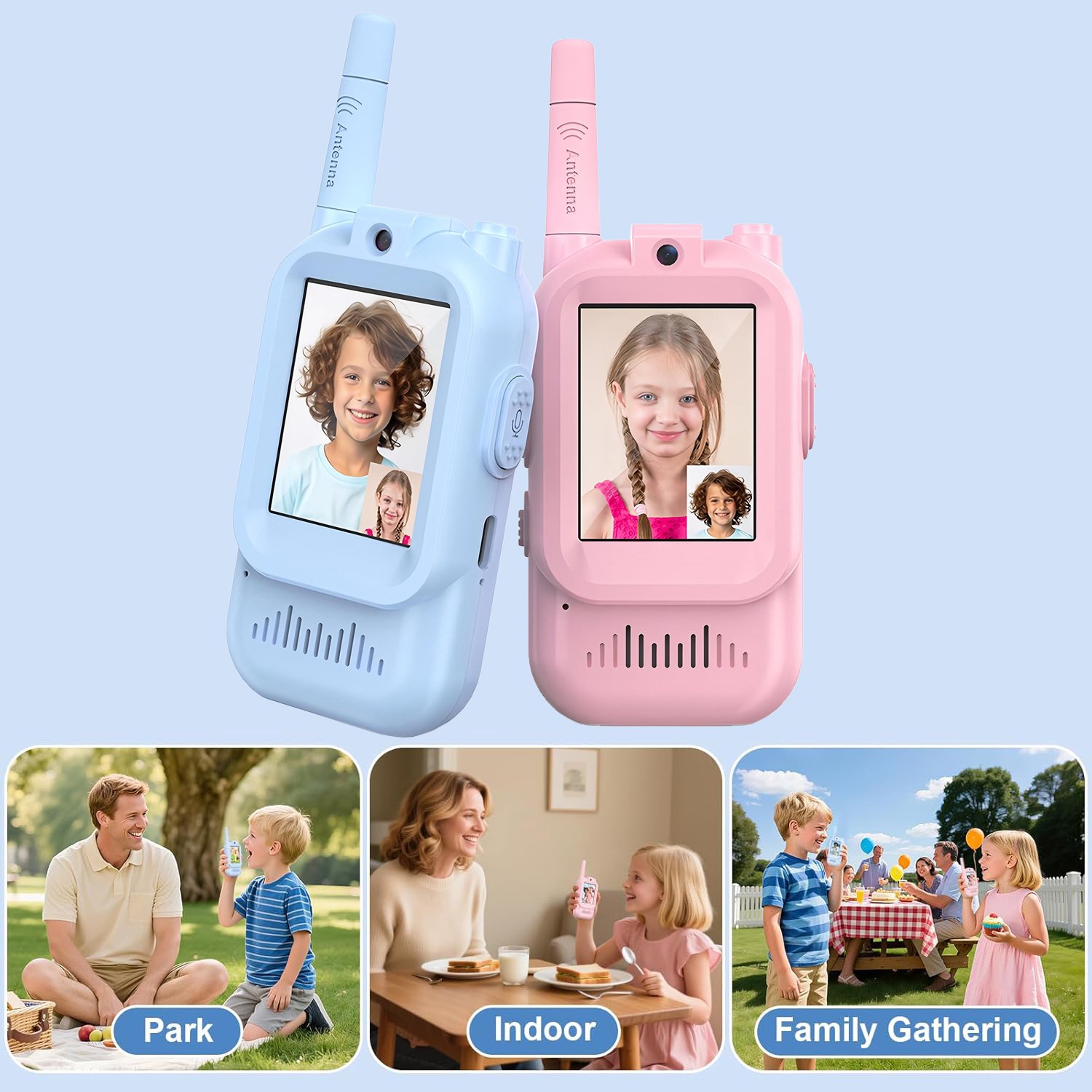 Talkie-walkie vidéo pour enfan - Outdoor Camping Videos avis et prix