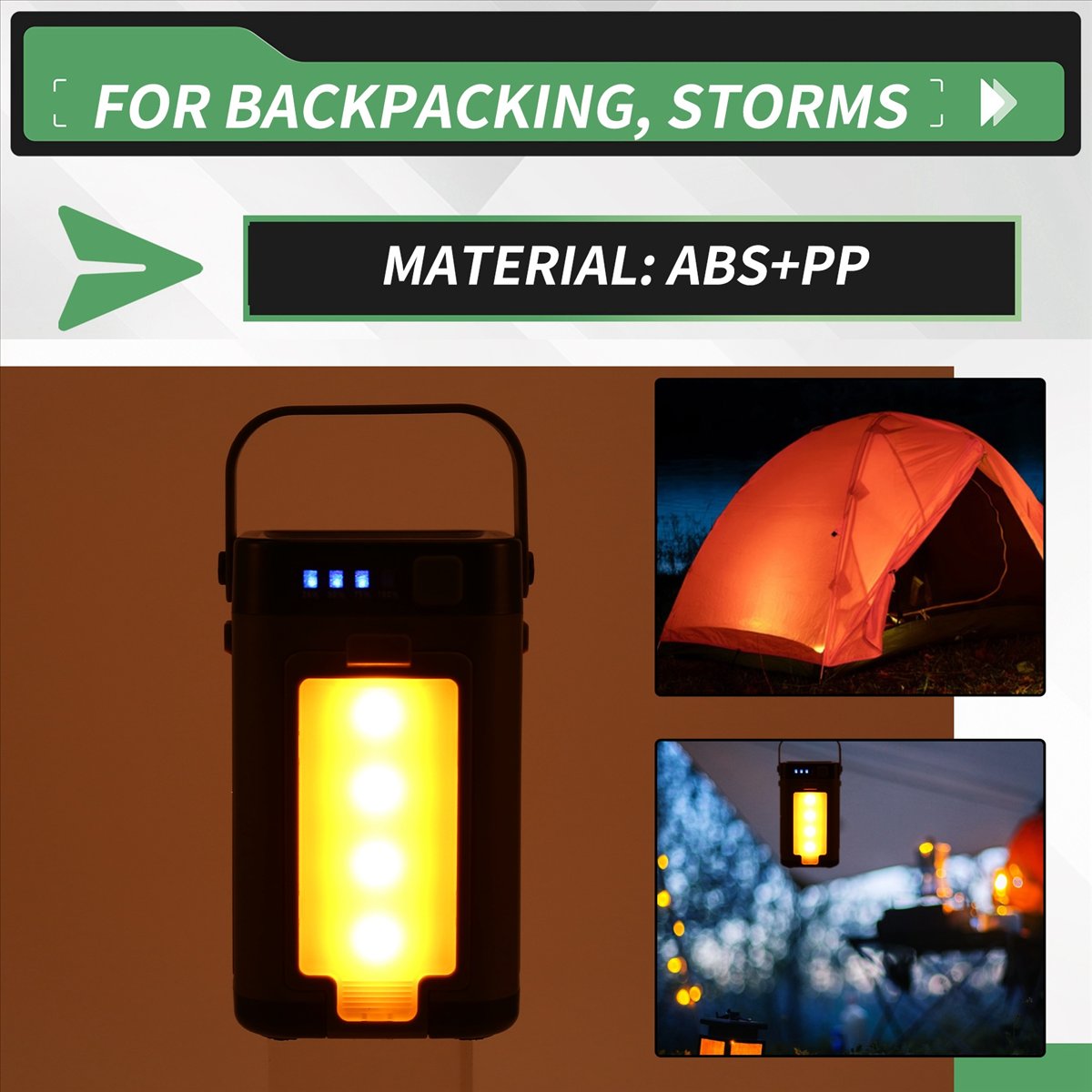 Lanterne de camping LED pliabl - Camping Solar Lantern avis et prix