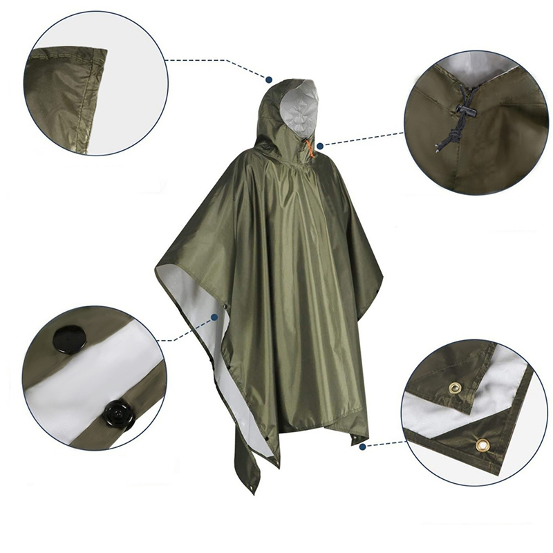 RapDuty-Poncho de Pluie Imperm - Camping Rain Poncho avis et prix