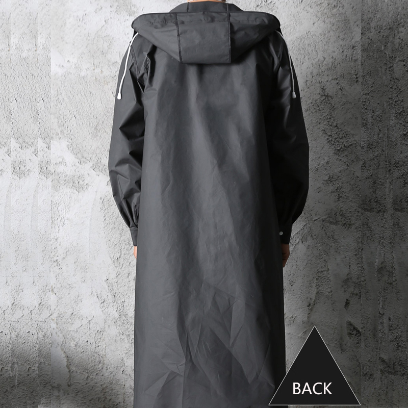 Noir mode adulte imperméable L - Camping Rain Poncho avis et prix