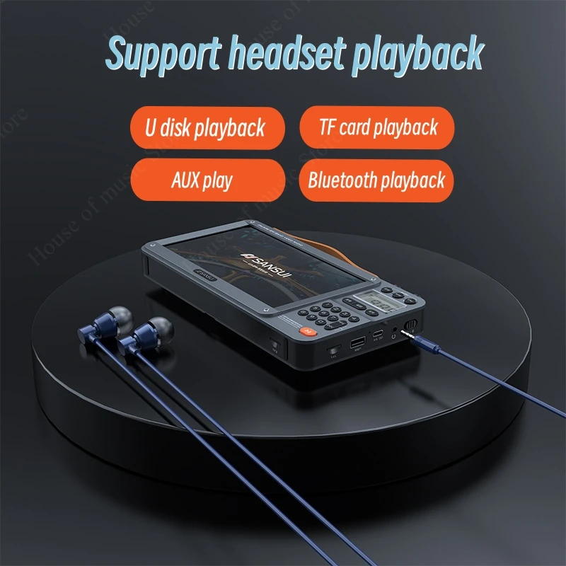 Sansui F50/F51 Écran HD Radio  - Outdoor Camping Videos avis et prix