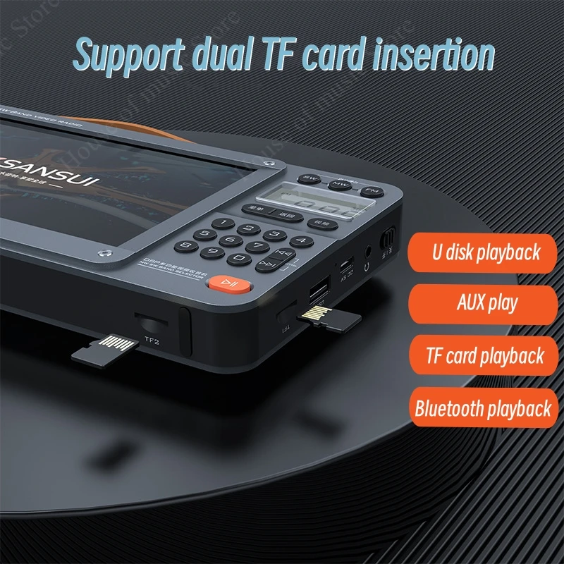 Sansui F50/F51 Écran HD Radio  - Outdoor Camping Videos avis et prix