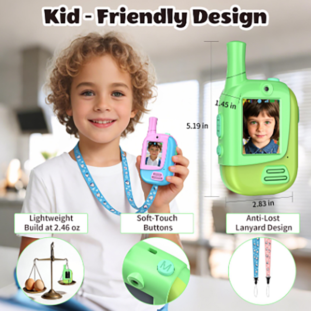 Lot de 2 talkies-walkies vidéo - Outdoor Camping Videos avis et prix
