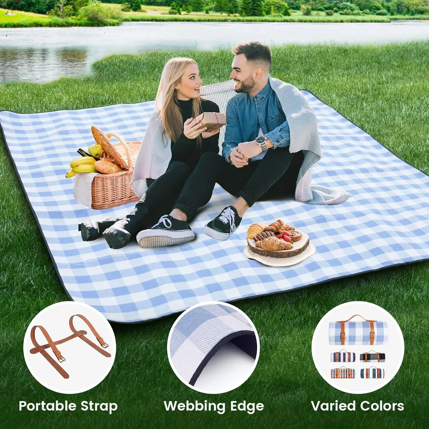 Couverture de pique-nique ZHUO - Outdoor Camping Mats Large avis et prix