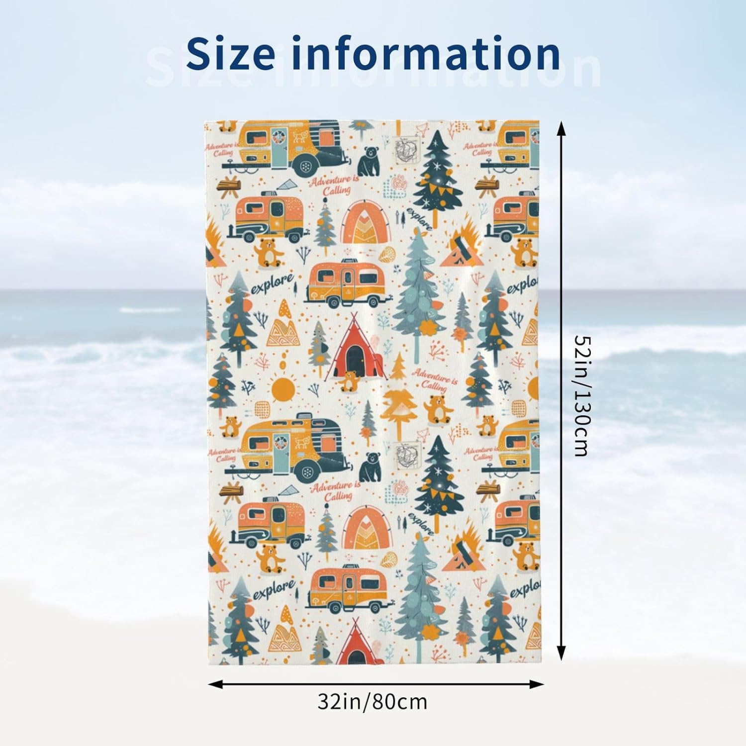 Serviette de plage en microfib - Camp Towel Microfiber avis et prix