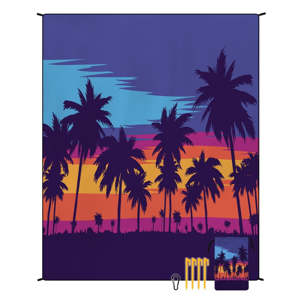 Serviette de plage Palm Tree 7 - Camp Towel Microfiber avis et prix