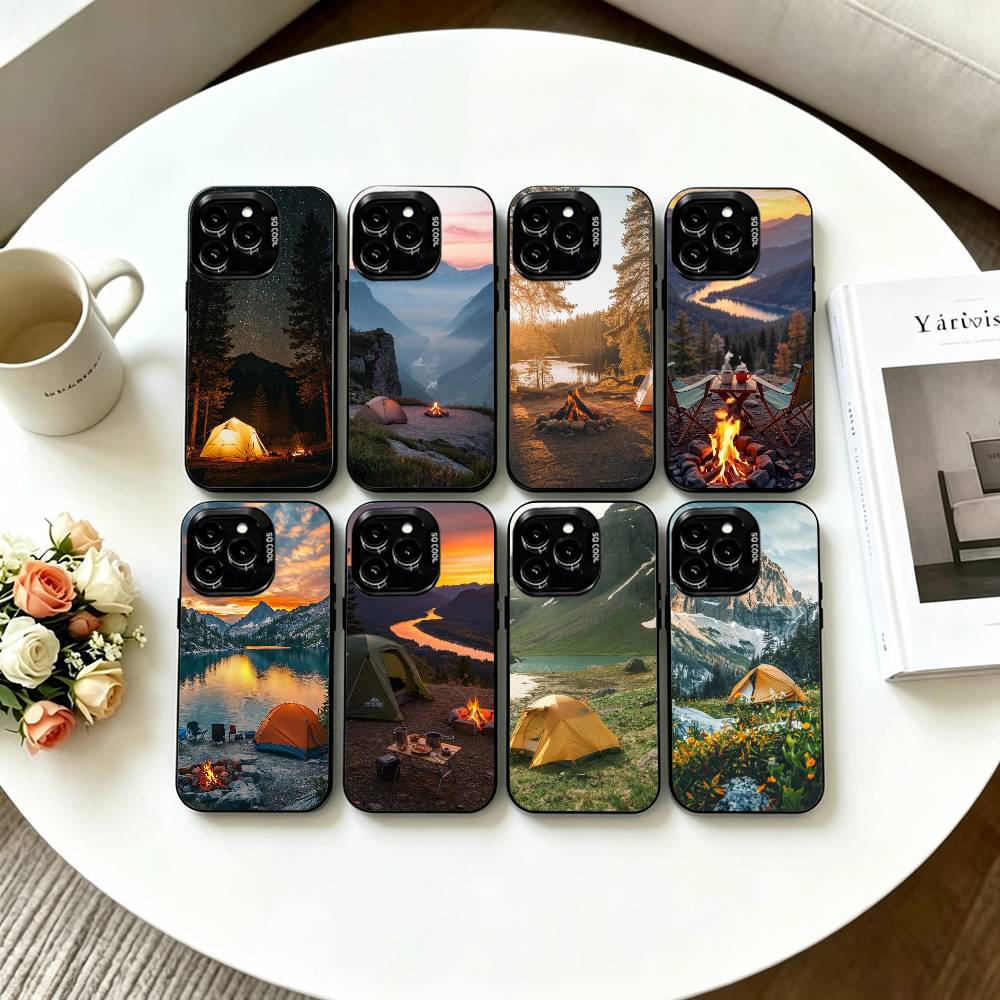 Coque de téléphone pour campin - Outdoor Camping Anime avis et prix