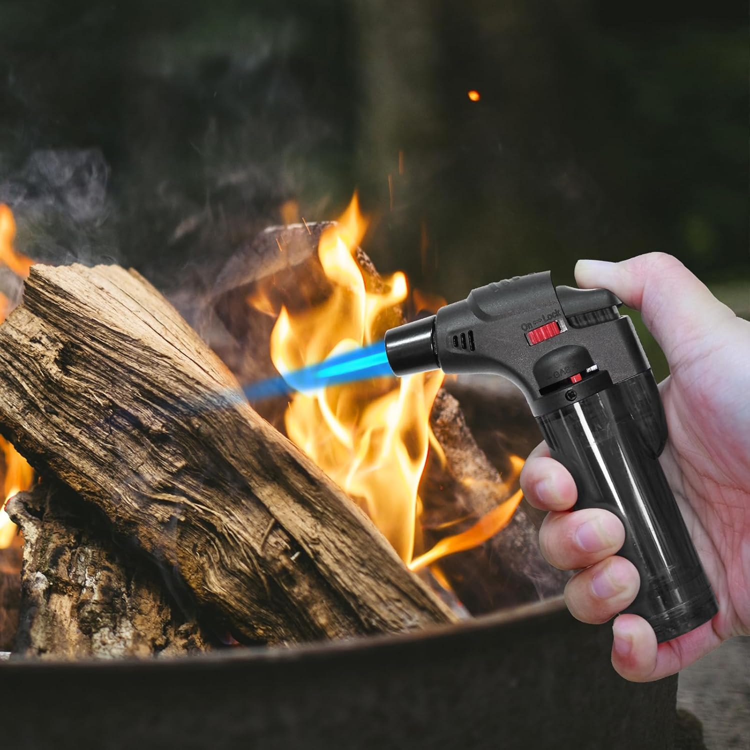 Butane rechargeable Jet flamme - Outdoor Windproof Lighter avis et prix