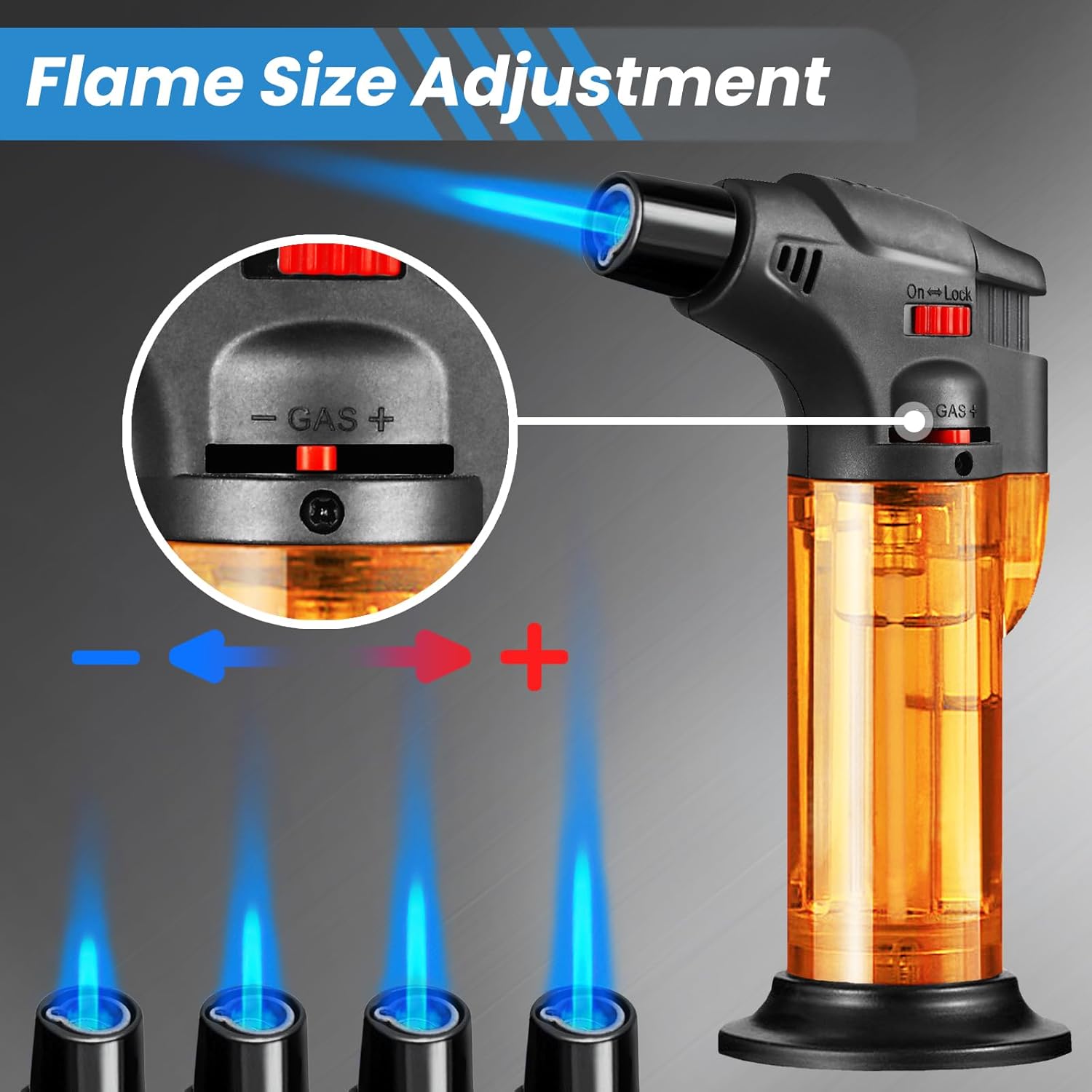 Butane rechargeable Jet flamme - Outdoor Windproof Lighter avis et prix