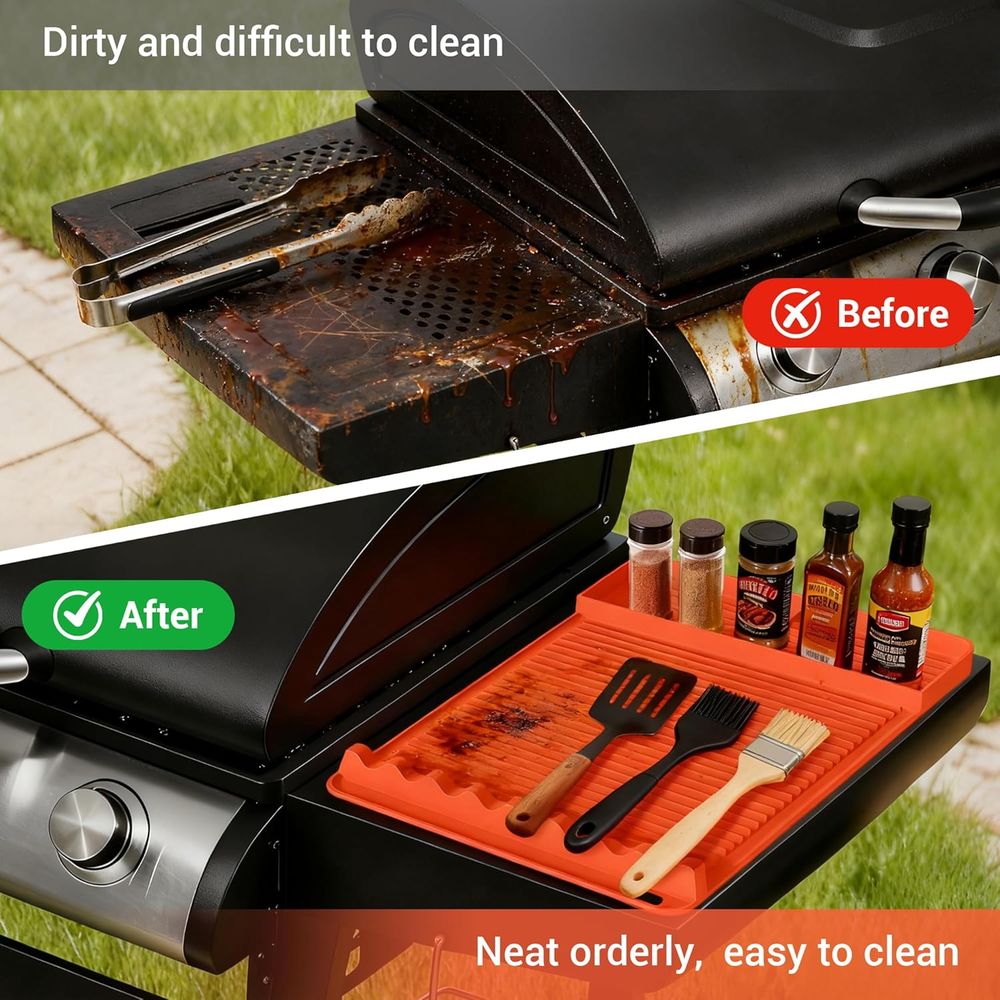 Tapis de barbecue en silicone  - Cooking Outdoor Camping avis et prix